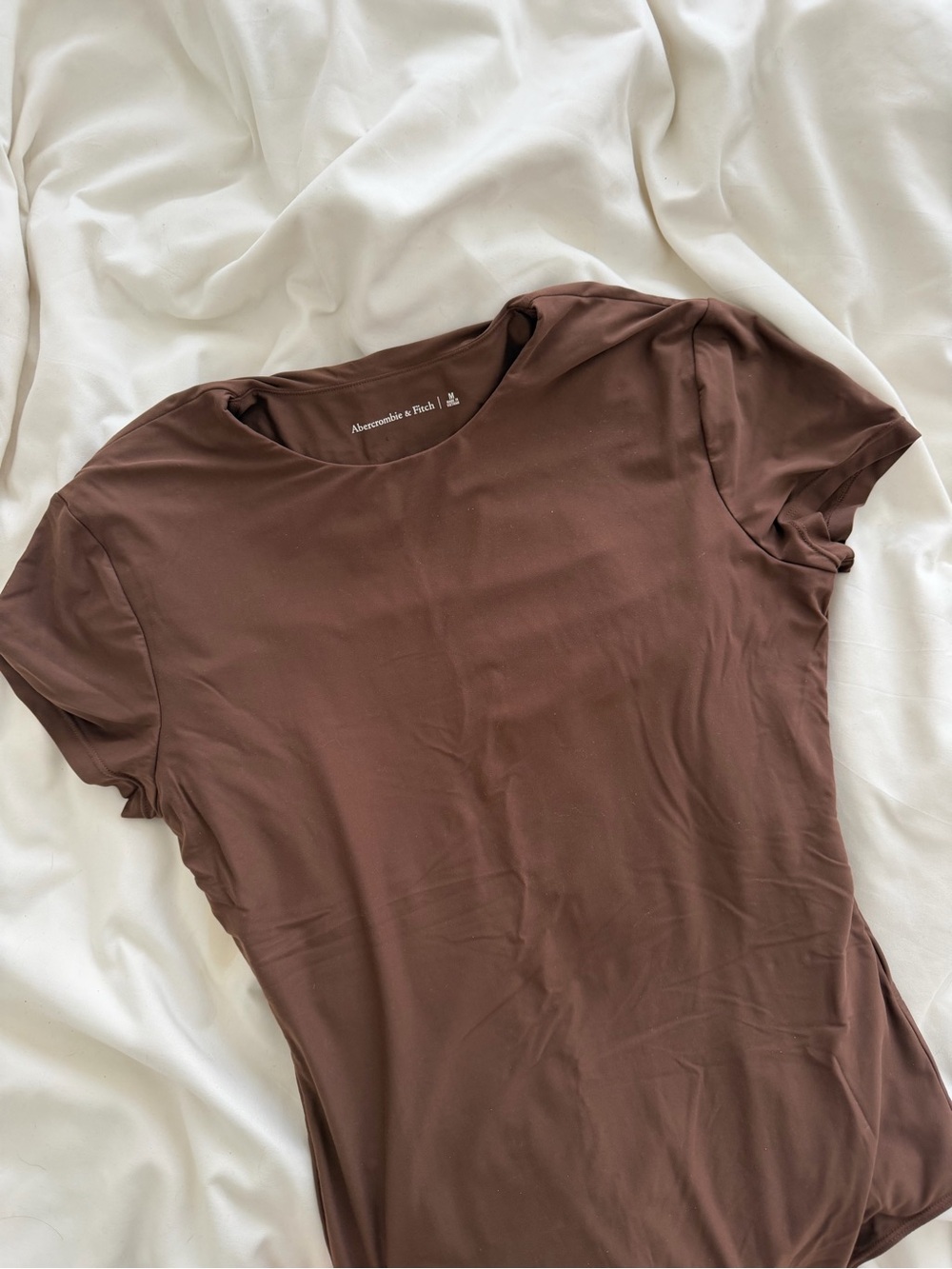 Abercrombie & Fitch Brown Seamless Bodysuit